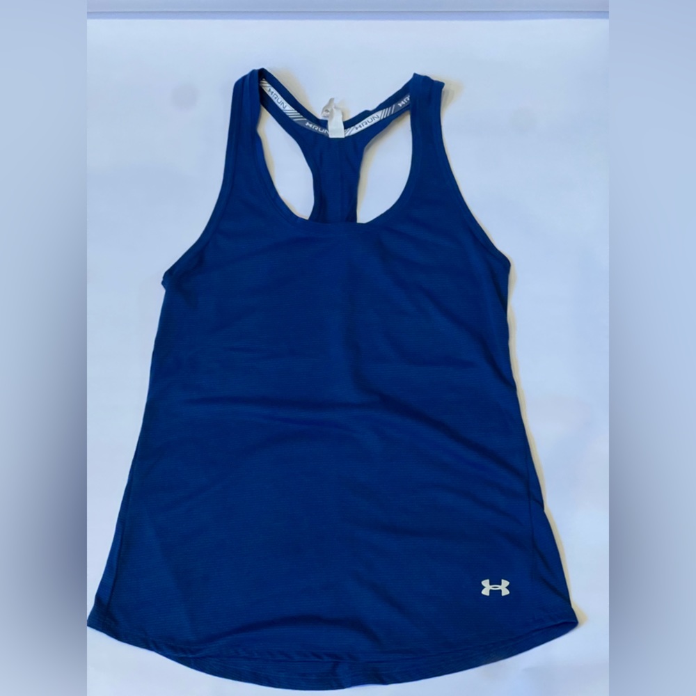 Blue Under Armor Heat Gear Tank Top